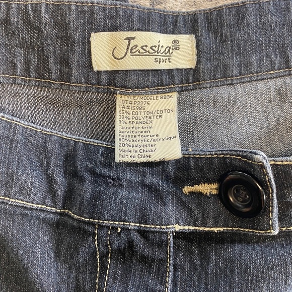 JESSICA SPORT DARK DENIM JEANS - Picture 5 of 5